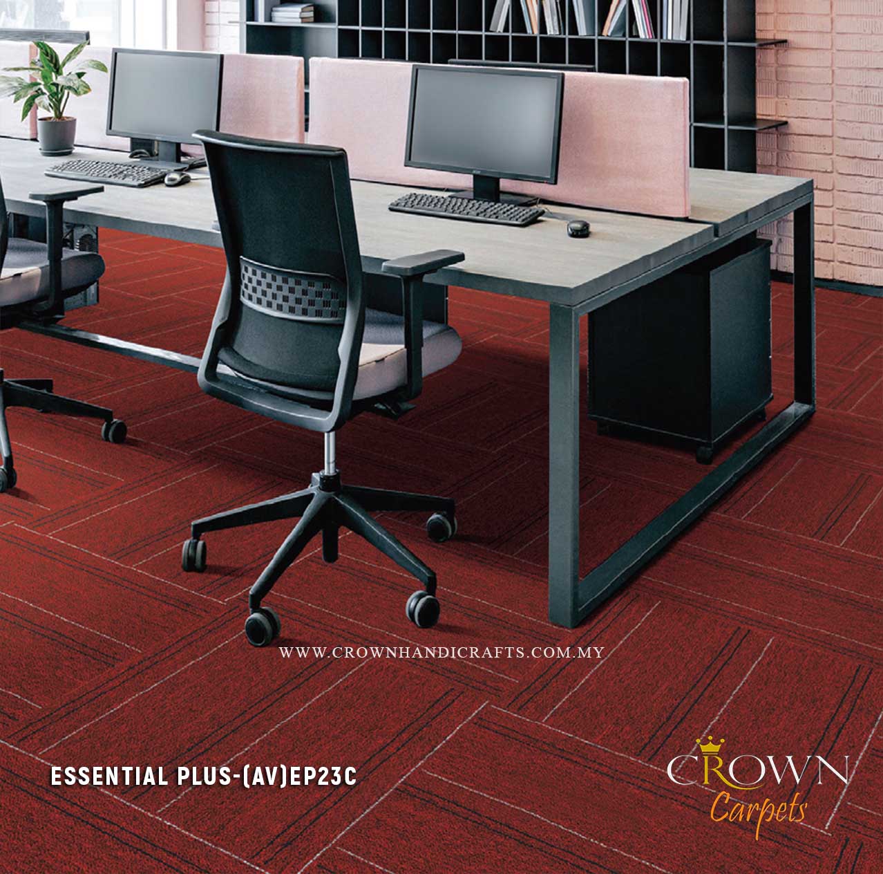 Attractive Floor Carpet Tile | Essential Plus-Neo (AV)