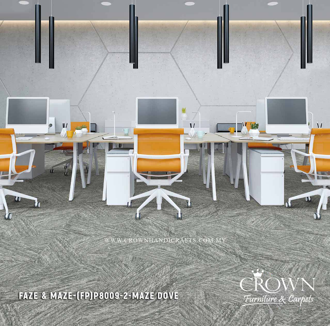 Amazing Carpet Tiles for Office | Faze & Maze  (FP)