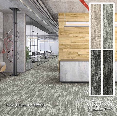 Premium Carpet Tiles | Contemporary Textured Flooring for Offices & Commercial Spaces | Flex-Colorshift (FP)