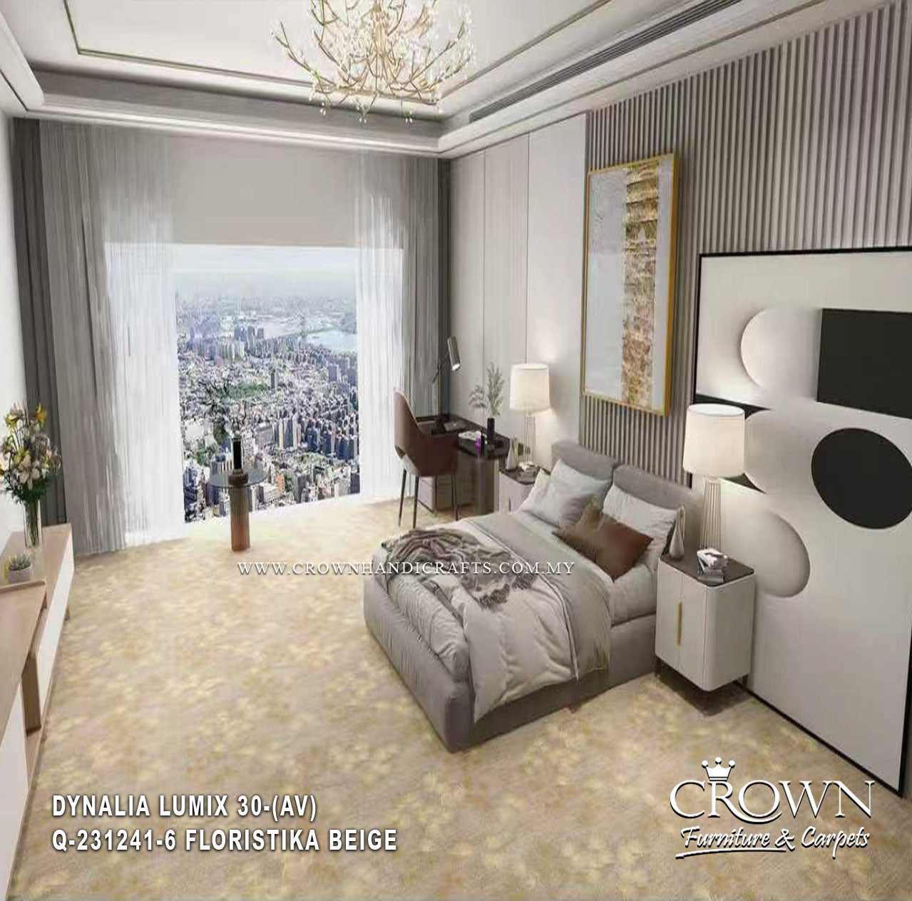 A Statement of Timeless Elegance with Beautiful High Quality Carpets | Dynalia Lumix 30 (AV) Wall To Wall