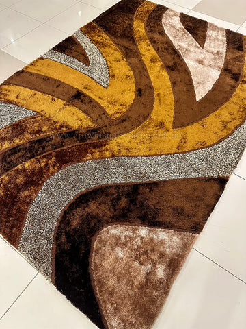 Shaggy Rugs Crafted for Timeless Comfort and Design  – Soft, Smooth, and Stylish | Fusion Shaggy MPB 098 (200X290CM)