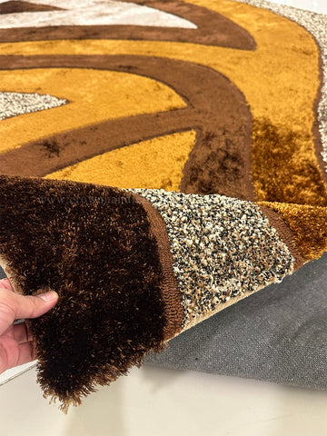 Shaggy Rugs Crafted for Timeless Comfort and Design  – Soft, Smooth, and Stylish | Fusion Shaggy MPB 098 (200X290CM)