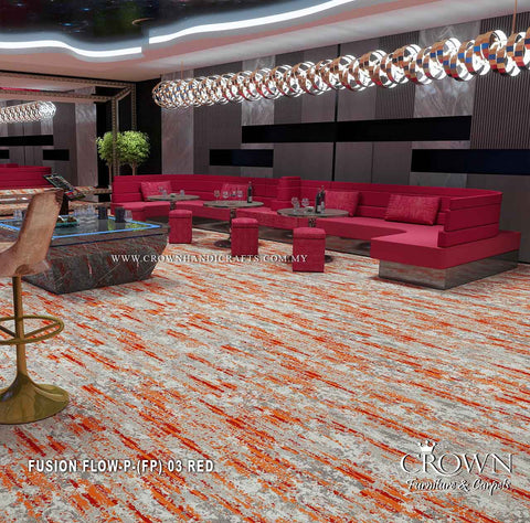 Designer Style Carpet Tiles – Contemporary Office Flooring | Fusion Flow-Primo (FP)