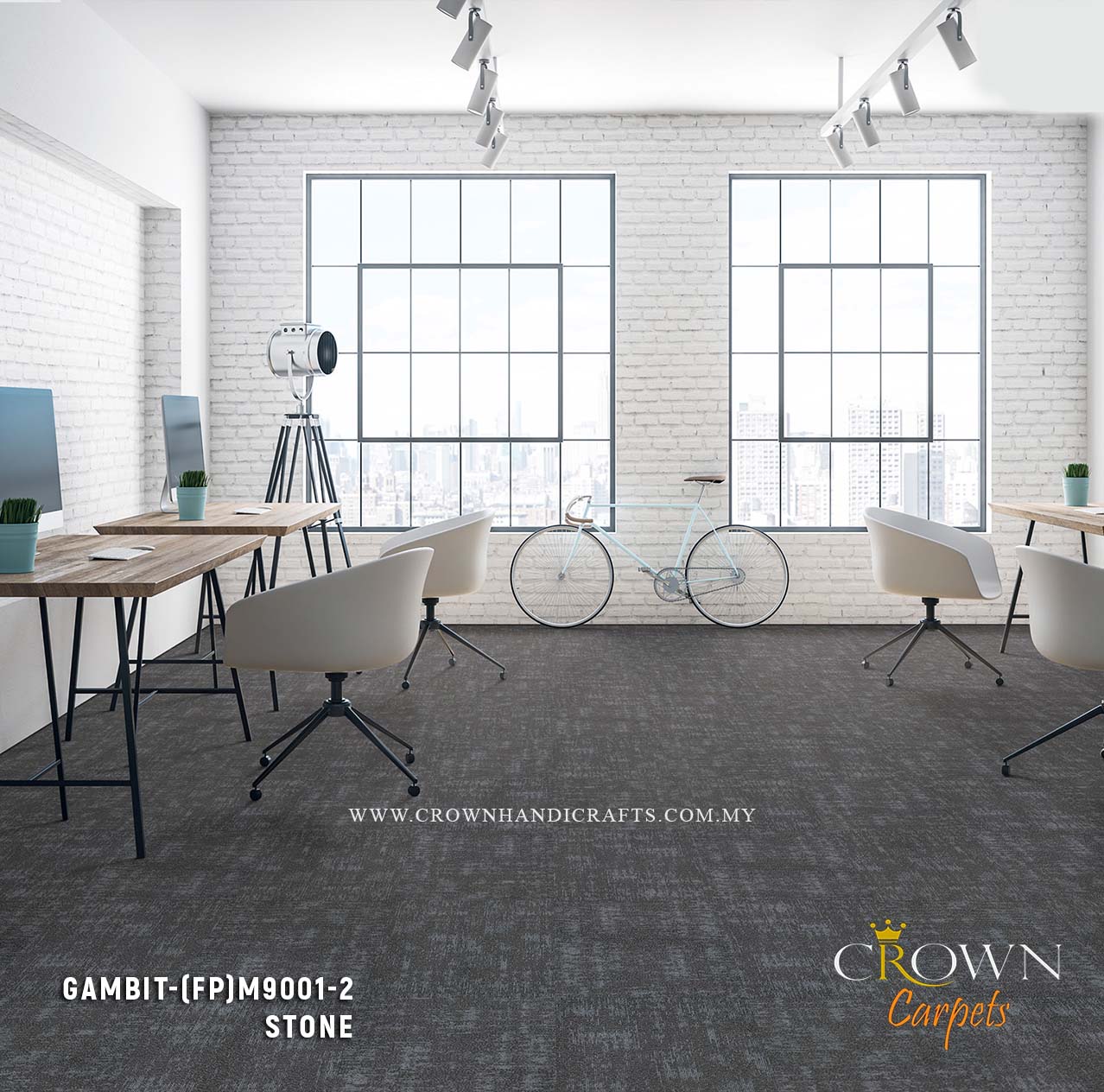 Carpet Tiles for Office Flooring Uses | Gambit-Essential (FP)