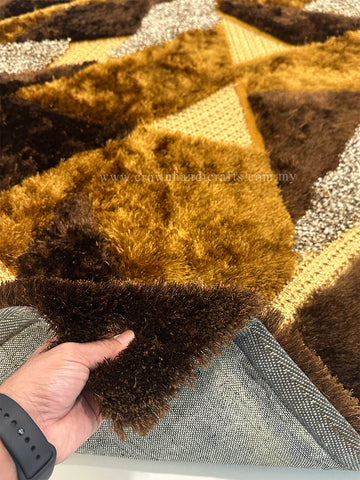 A Masterpiece Shaggy Rug That Marries Modern Craft with Timeless Design Sensibility | Glamour Shaggy GS9312 (160X230CM)