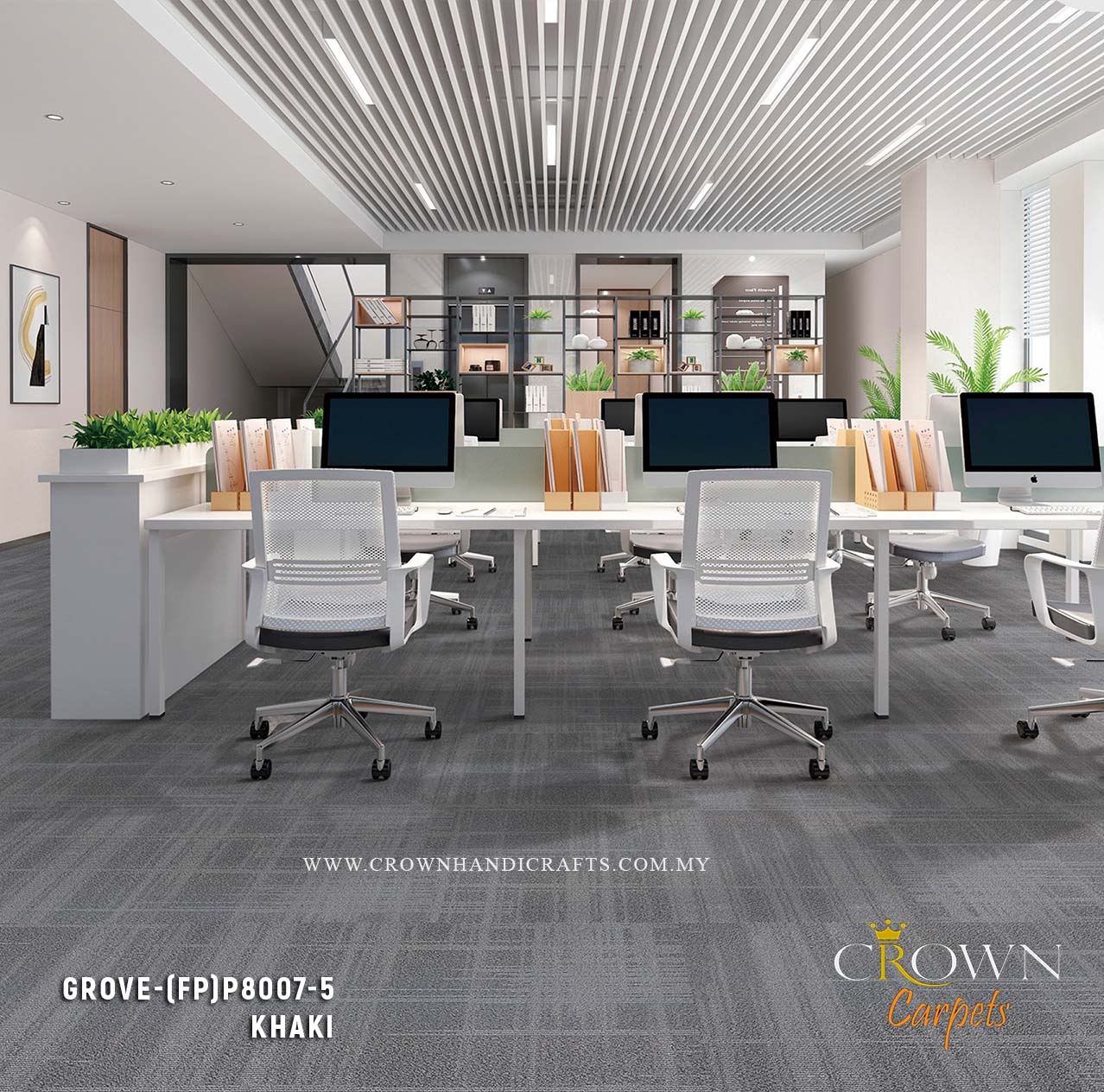 Amazing Tile Carpet for Offic | Grove-Primo Plank (FP)