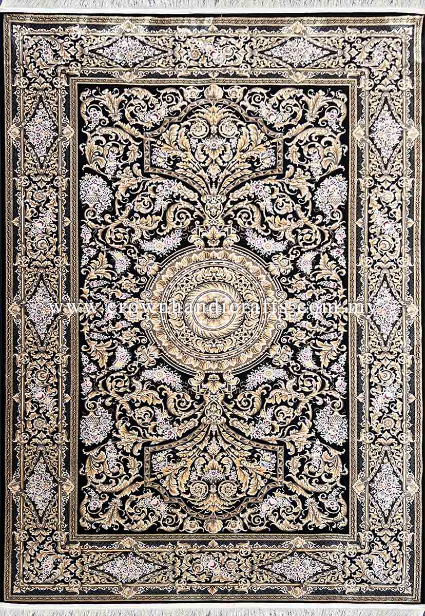 Limited Edition Persian Carpet 100% Silk Premium Range | Venus Silk Hermes
