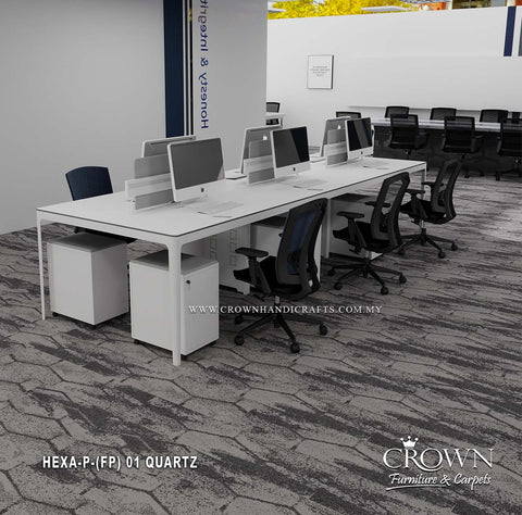 Contemporary Carpet Tiles – Smart Flooring for Office Spaces | Hexa-Modulo (FP)