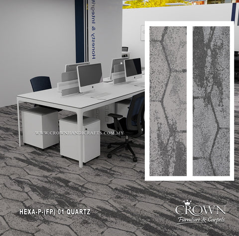 Contemporary Carpet Tiles – Smart Flooring for Office Spaces | Hexa-Modulo (FP)