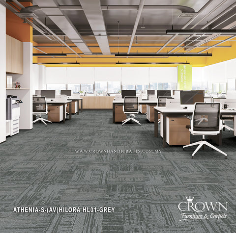 Professional Carpet Tiles for Office Use | HILORA-ATHENIA - S (AV)
