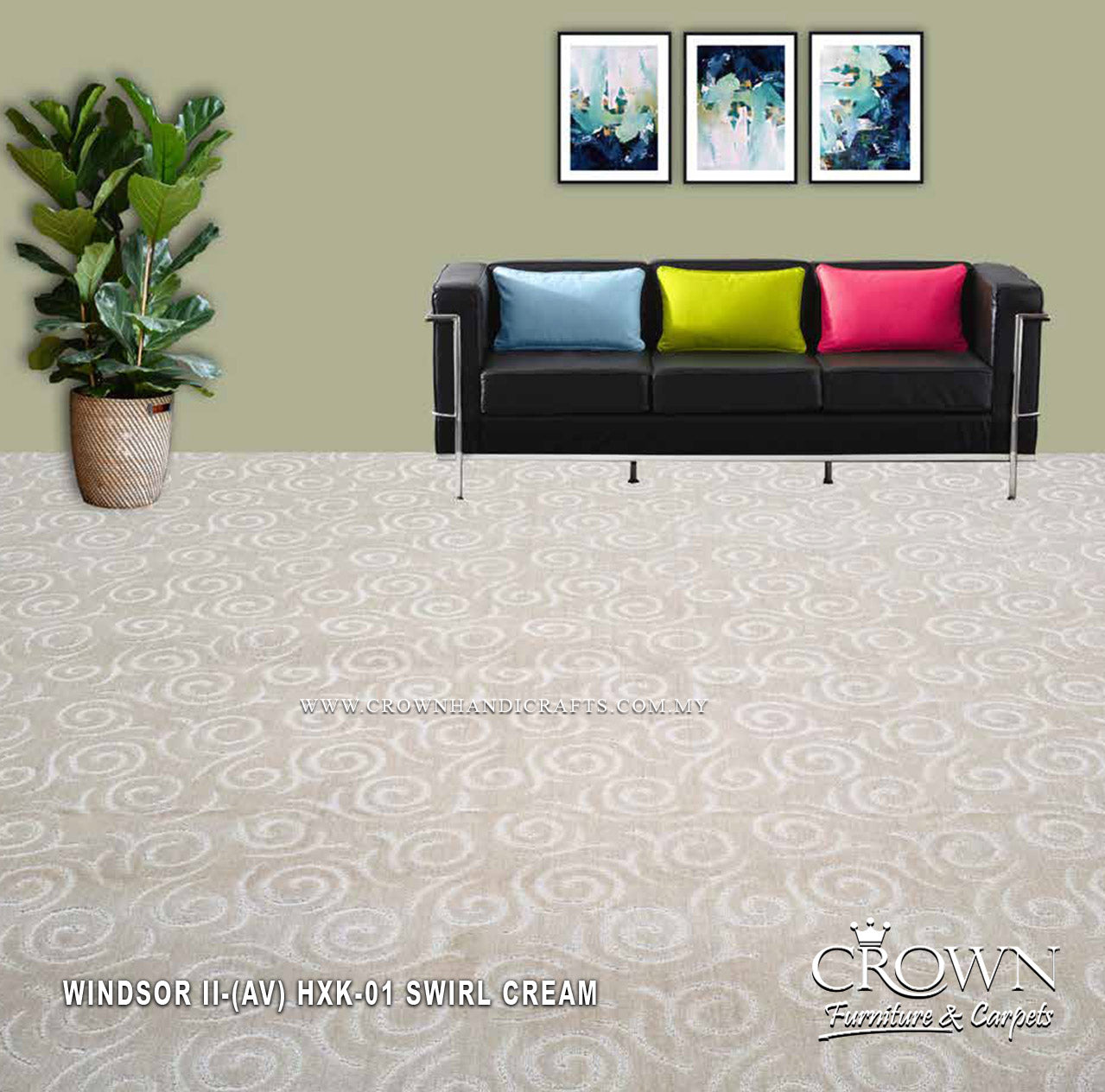 Experience the Enduring Beauty of High Quality Carpet Flooring | Windsor II (AV) Wall To Wall