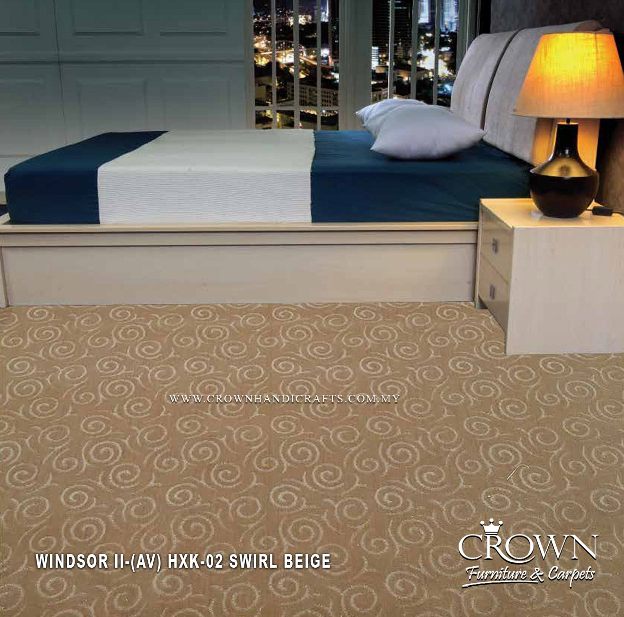 Experience the Enduring Beauty of High Quality Carpet Flooring | Windsor II (AV) Wall To Wall