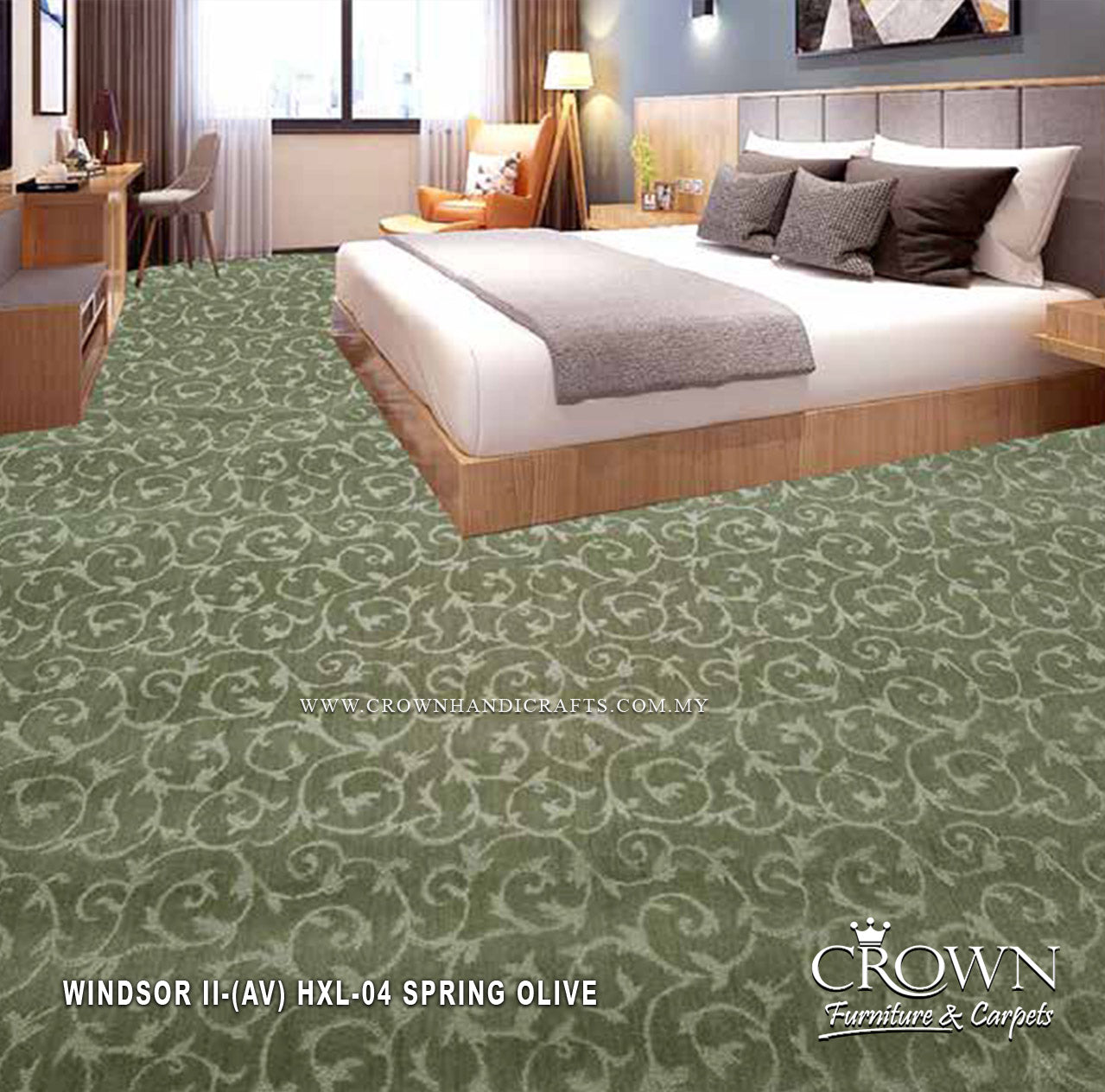 Experience the Enduring Beauty of High Quality Carpet Flooring | Windsor II (AV) Wall To Wall