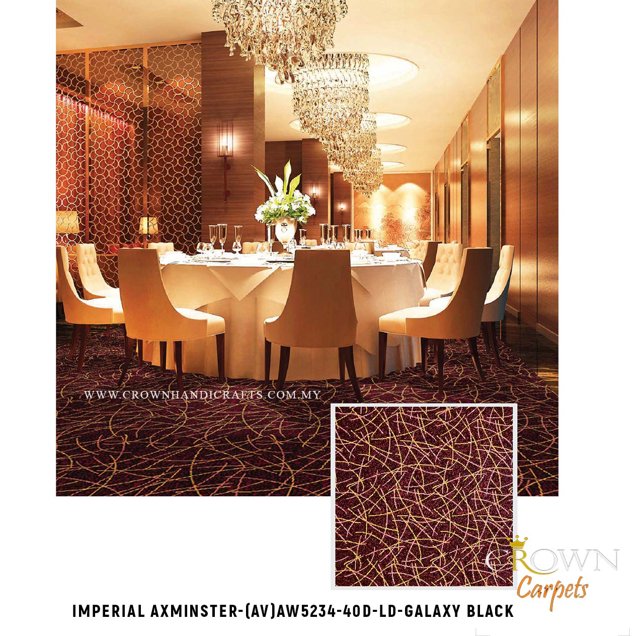 Discover the perfect union of craftsmanship and luxury with our Axminster Carpet | Imperial Axminster (AV) Wall To Wall Carpet