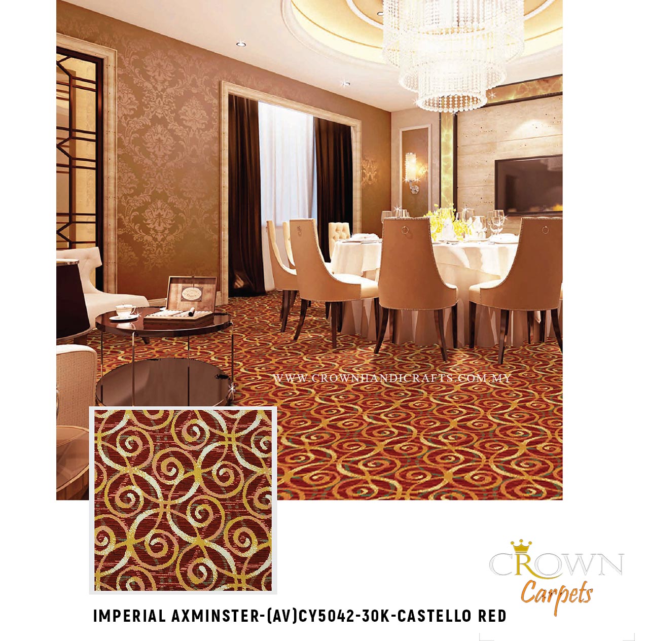 Discover the perfect union of craftsmanship and luxury with our Axminster Carpet | Imperial Axminster (AV) Wall To Wall Carpet