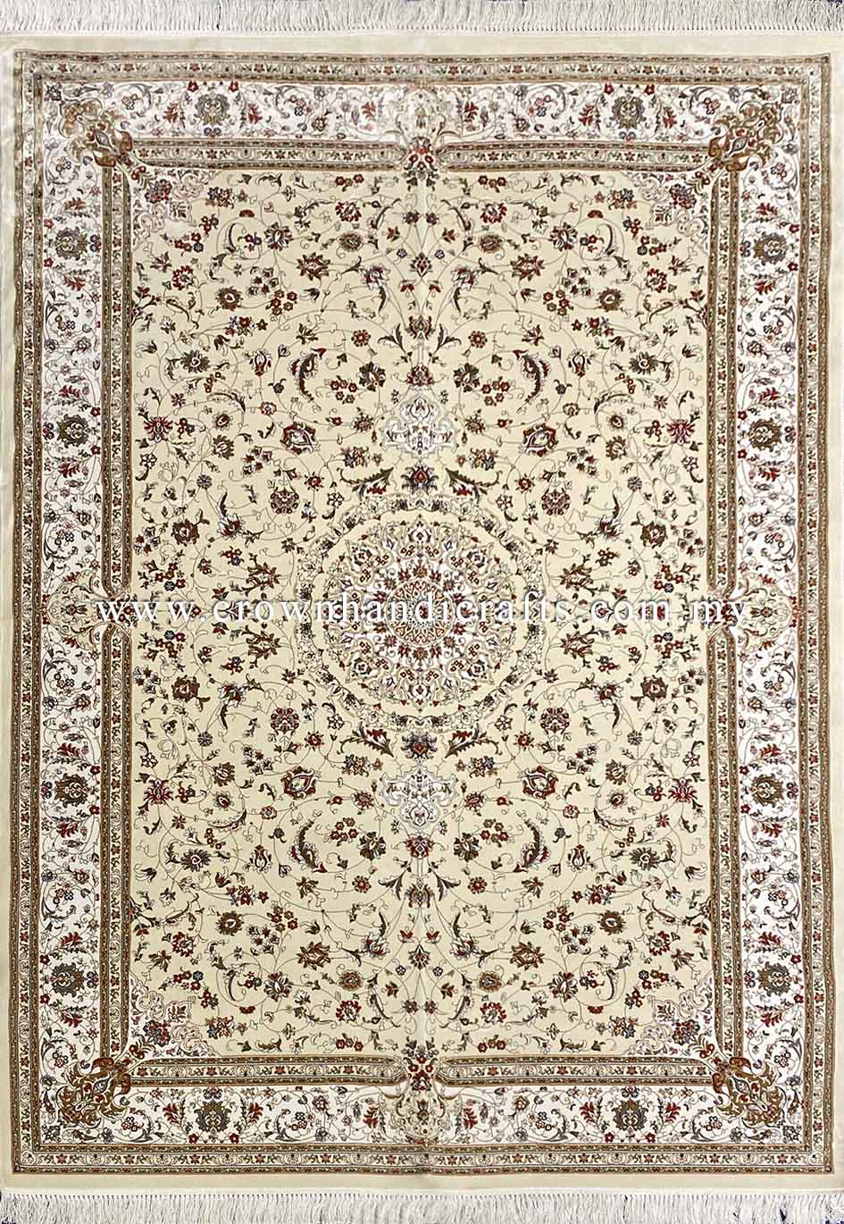 Genuine 100% Silk Persian Rug High End Premium Man Made Exclusive Range | Persian silk 1S003