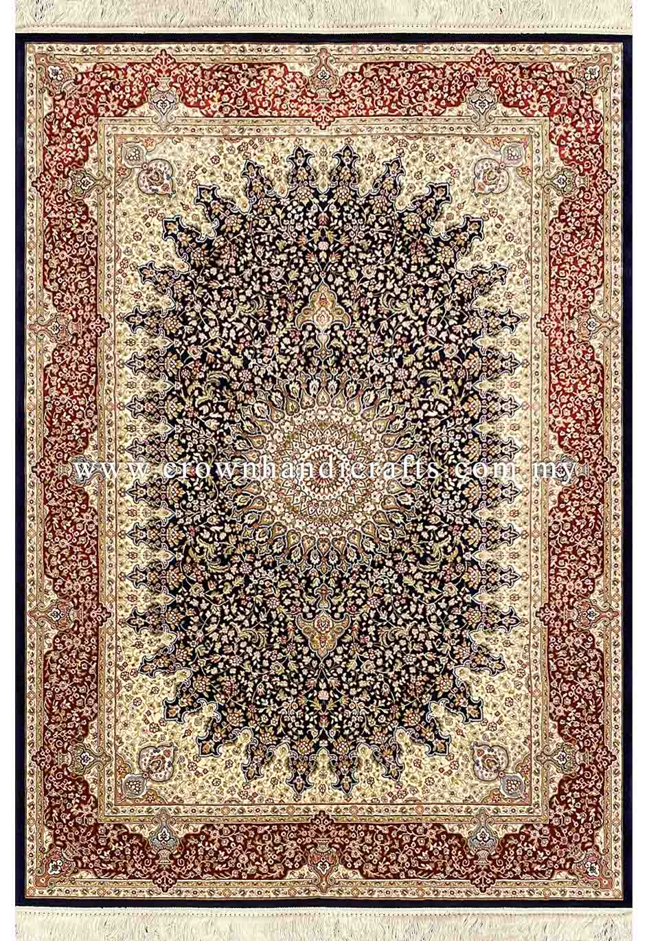 Limited Edition Persian Carpet 100% Silk Premium Range | Persian Silk IS008
