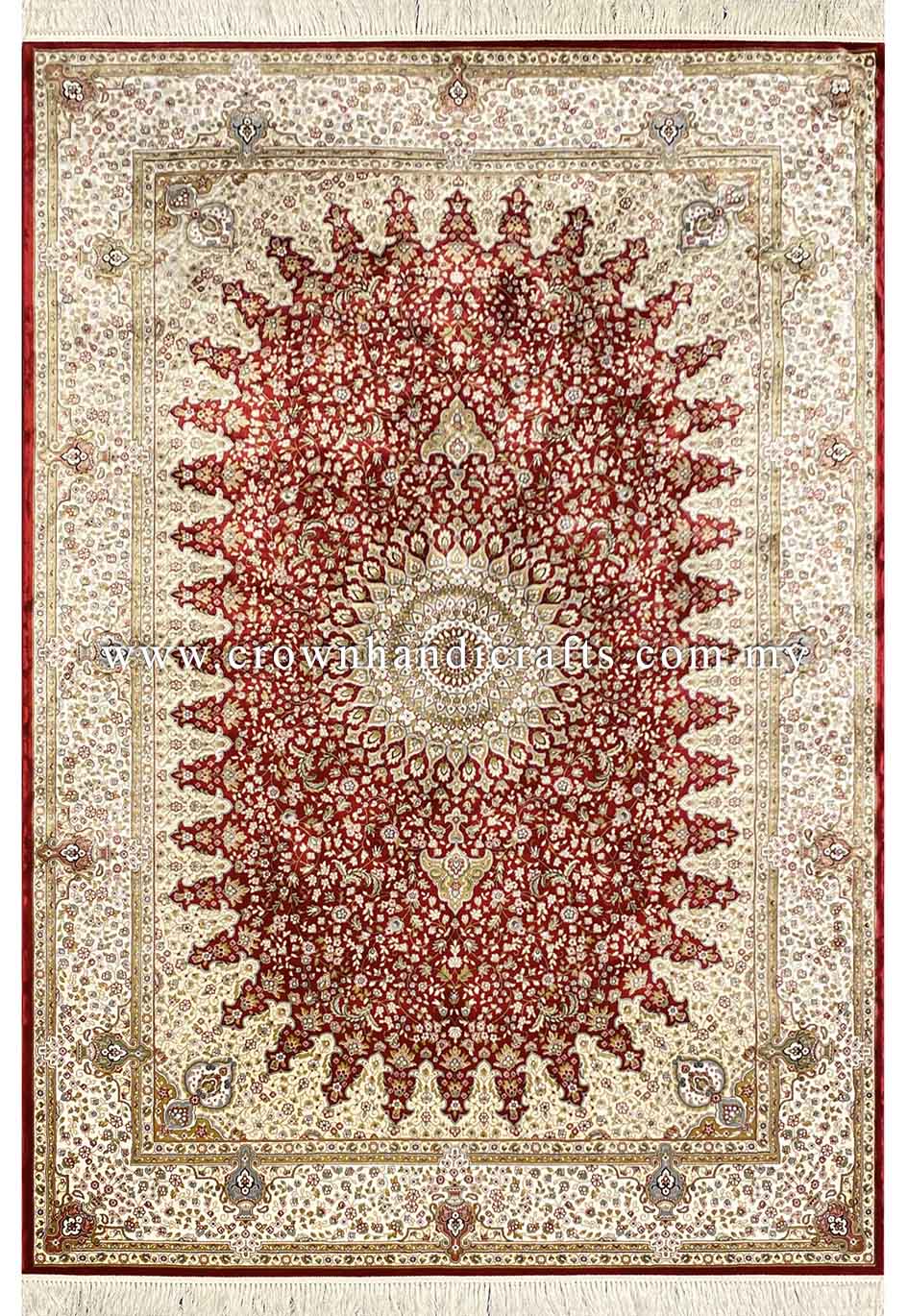 Limited Edition Persian Carpet 100% Silk Premium Range | Persian Silk IS008