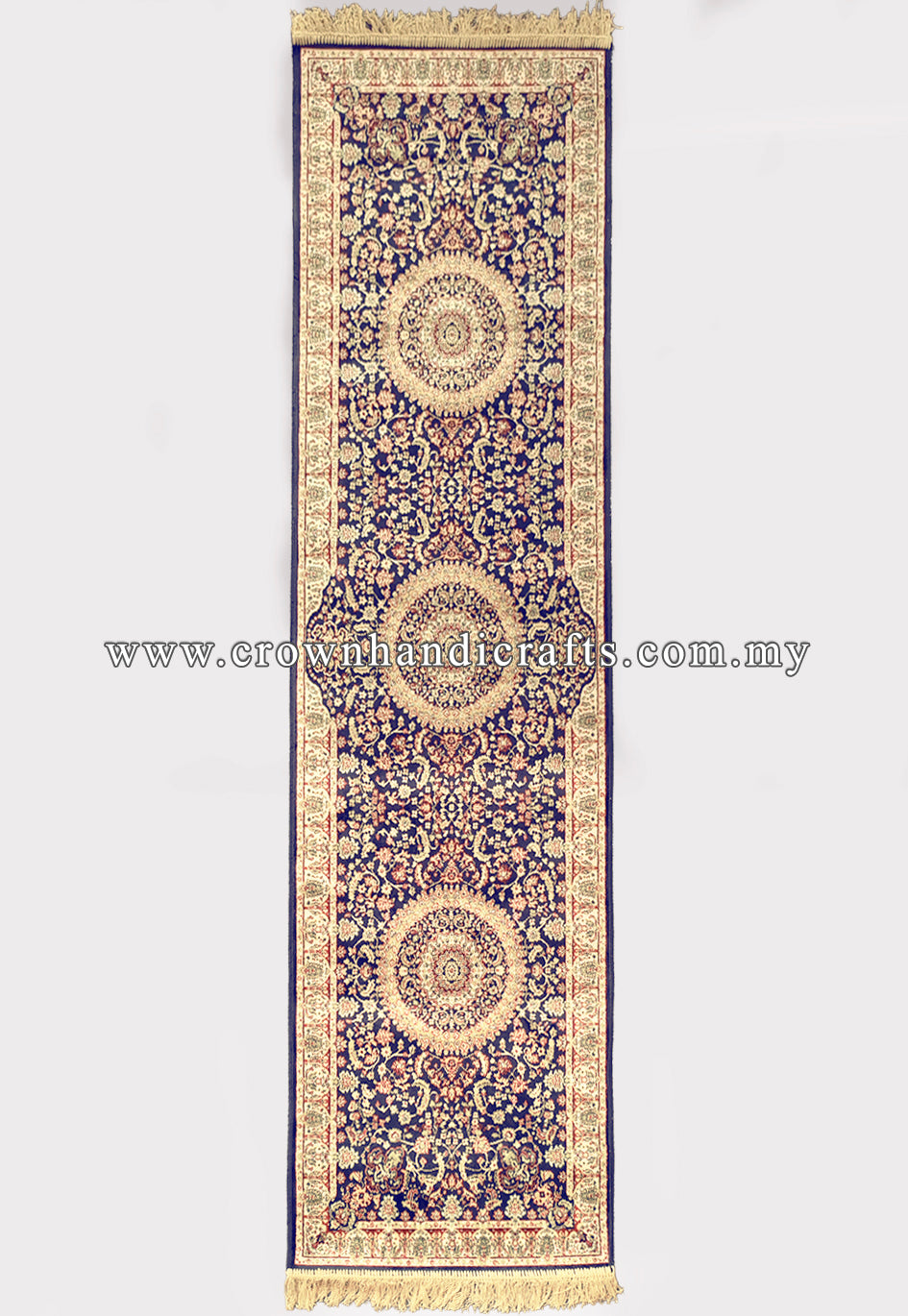 Persian-Inspired Runner Rug – Silk-Like Viscose Elegance for Hallways & Living Spaces | Zrabi 342
