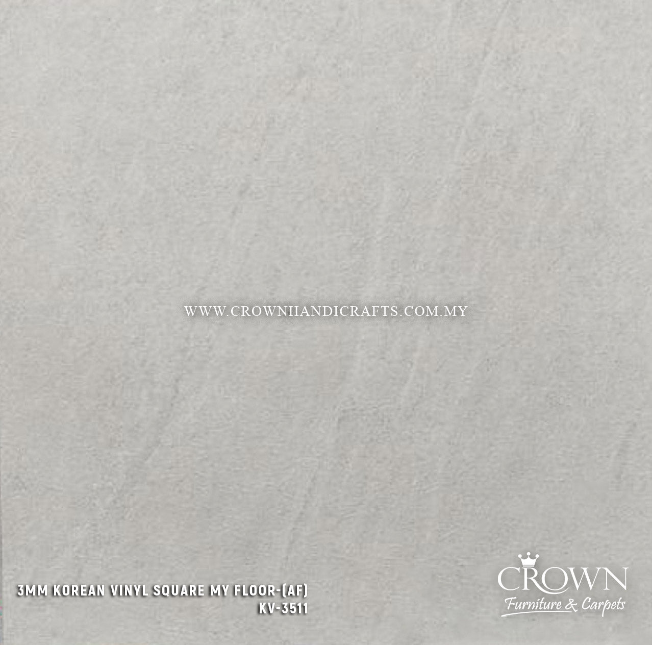 3MM KOREAN VINYL SQUARE MY FLOOR KV-3511 (AF) | 455X455 | MALAYSIA’S MOST POPULAR LUXURY VINYL TILE FLOORING | BOX 16PCS/35.7SF