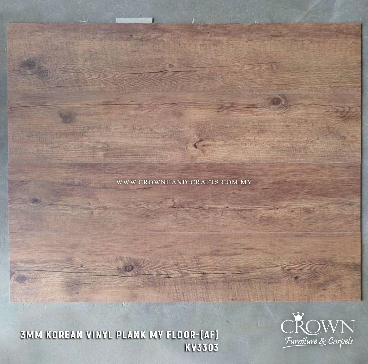 3MM KOREAN VINYL PLANK MY FLOOR KV-3303 (AF) | 180X920 | LUXURY VINYL TILE (LVT) FLOORING MALAYSIA | BOX 20PCS/35.7SF