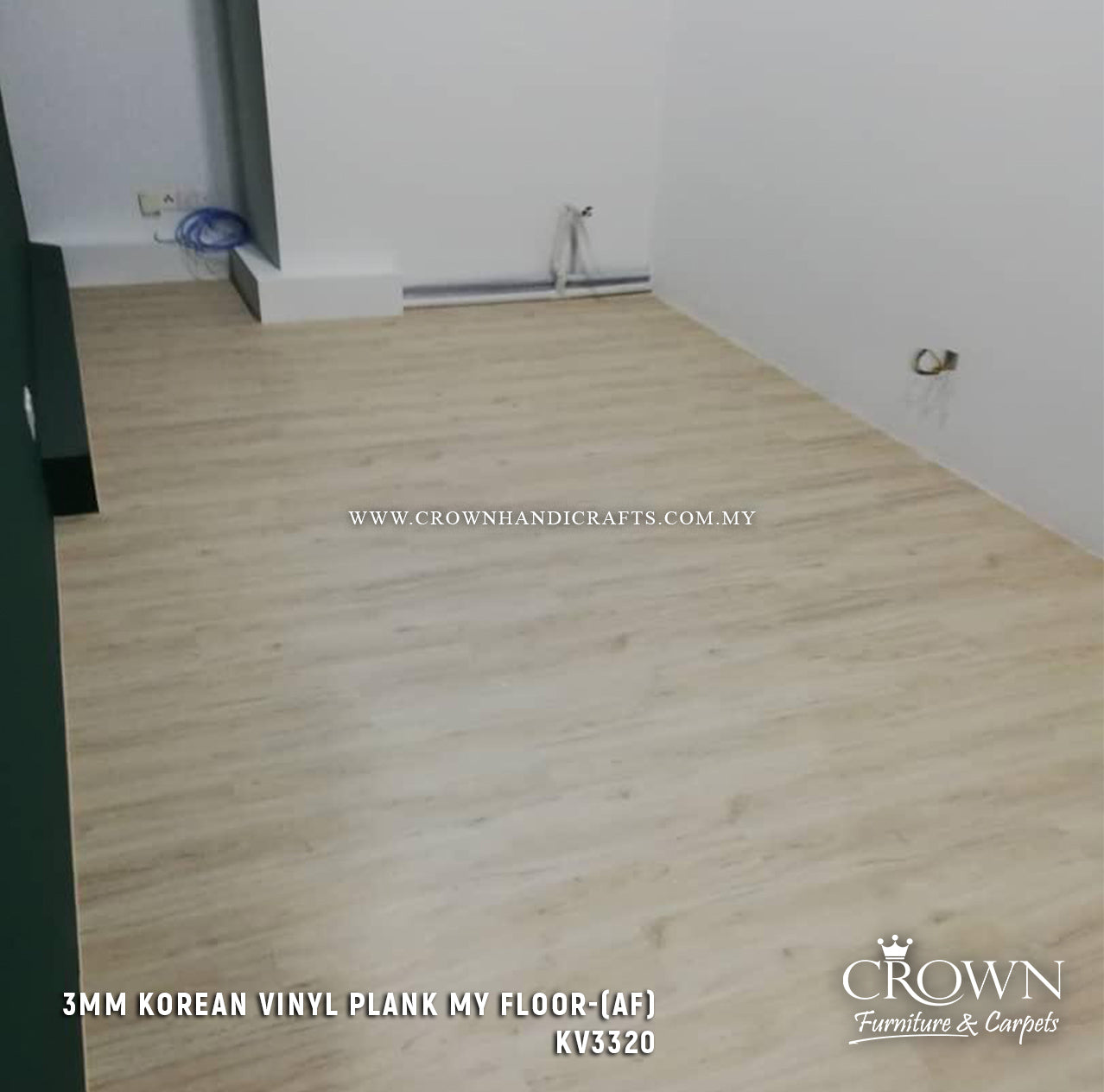 3MM KOREAN VINYL PLANK MY FLOOR KV-3320 (AF) | 180X920 | BEST-SELLING LUXURY VINYL FLOORING | BOX 20PCS/35.7SF