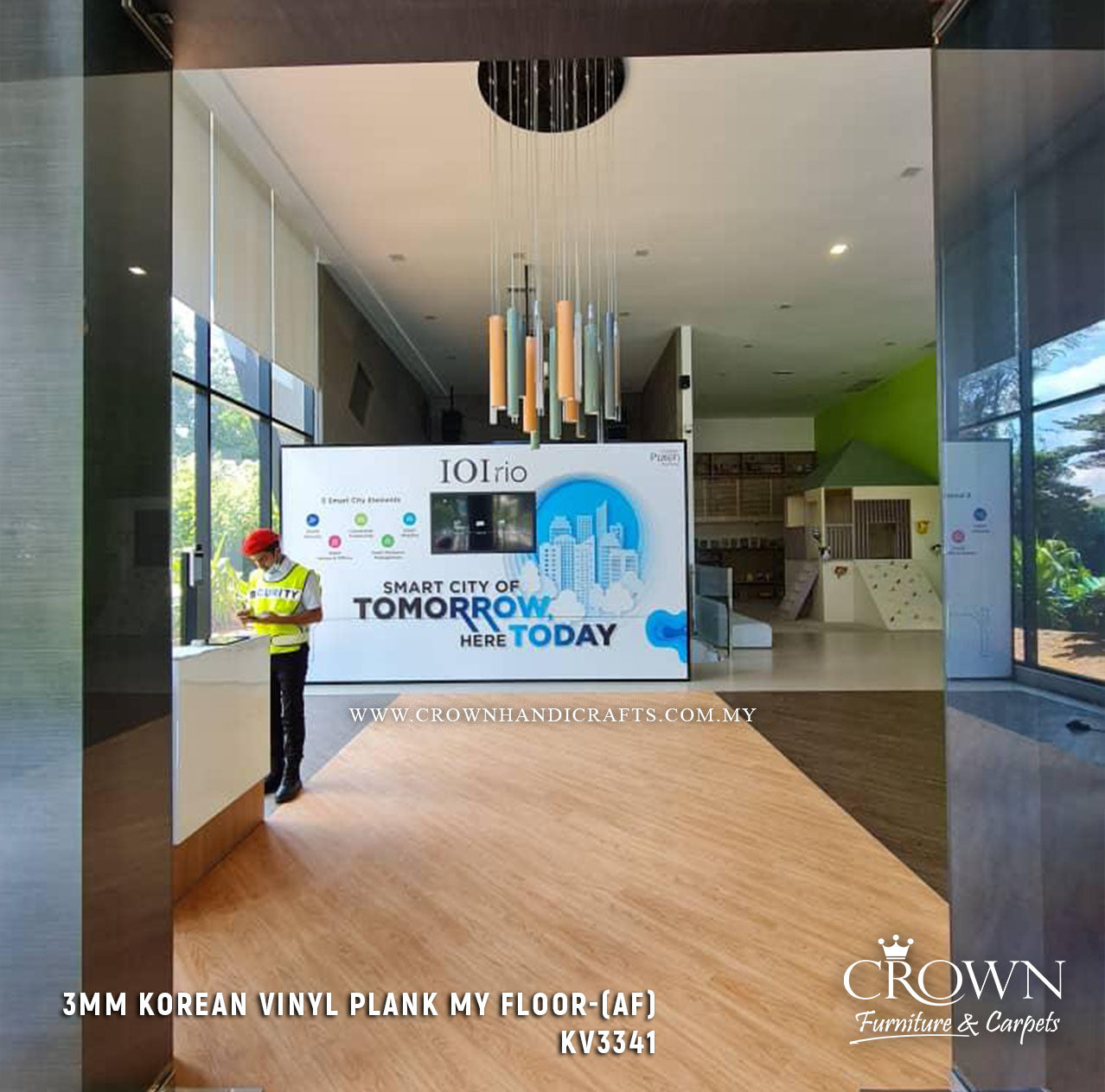 3MM KOREAN VINYL PLANK MY FLOOR KV-3341 (AF) | 180X920 | SUPERIOR COMMERCIAL VINYL FLOORING | BOX 20PCS/35.7SF