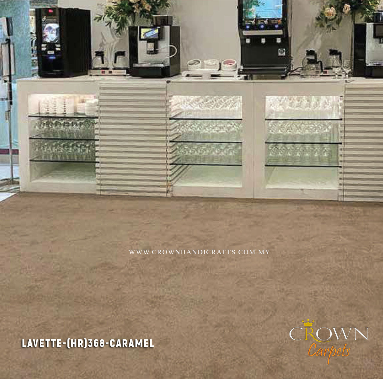 Huge Collection of Premium Range Carpets for Hotel bedroom | Lavette (HR) Wall To Wall Carpet