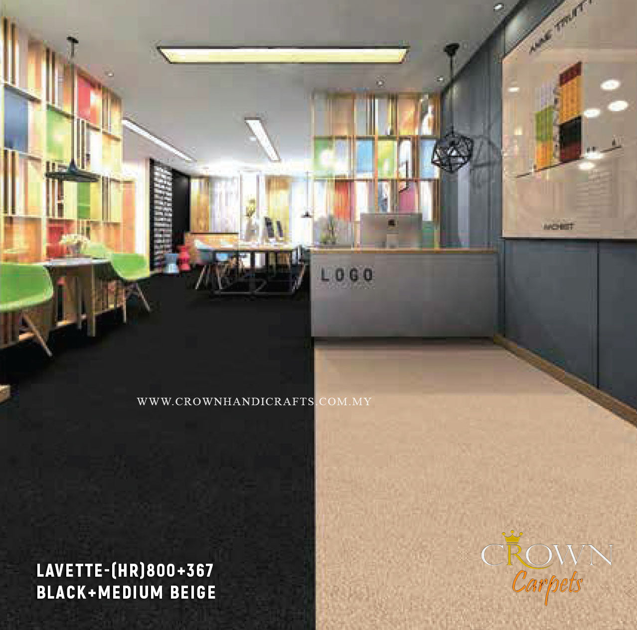 Huge Collection of Premium Range Carpets for Hotel bedroom | Lavette (HR) Wall To Wall Carpet