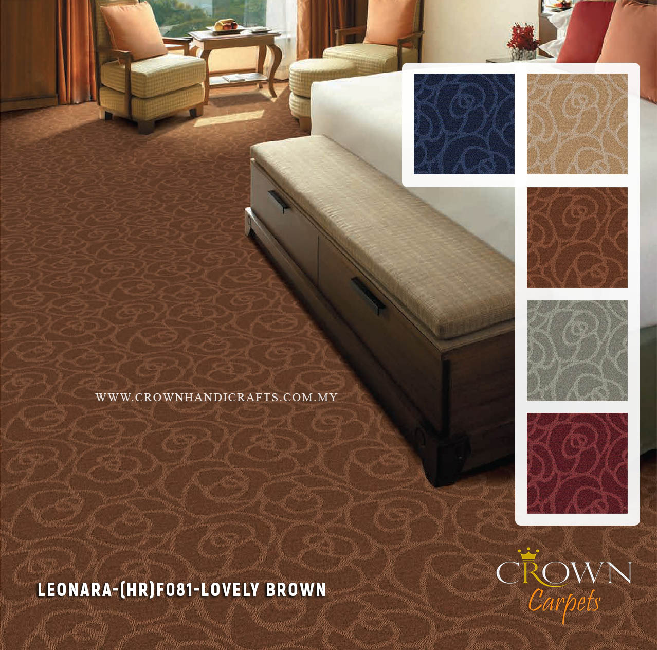 High end Premium Carpets for Residential | Leonara (HR) Wall To Wall Carpet