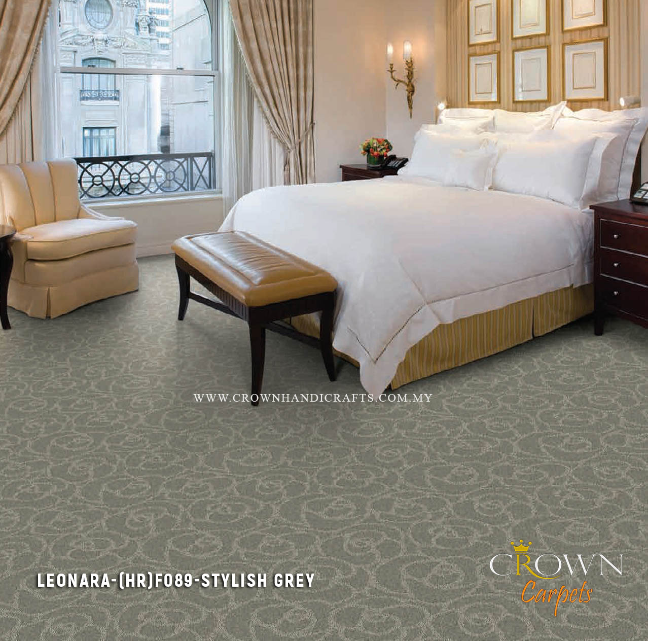High end Premium Carpets for Residential | Leonara (HR) Wall To Wall Carpet