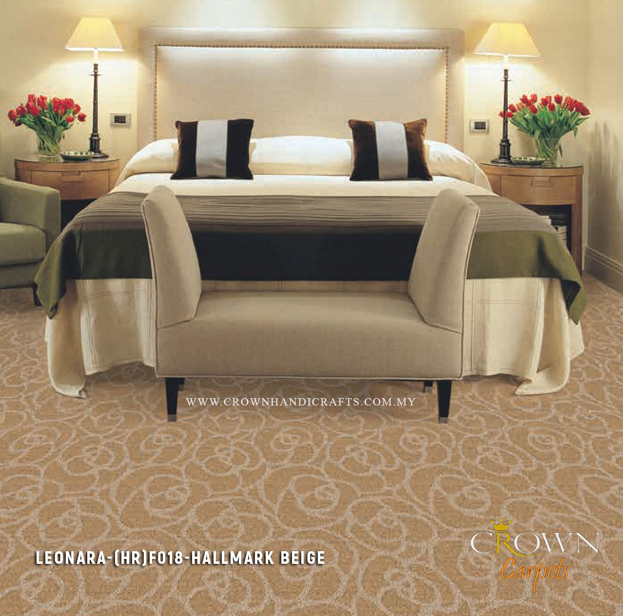 High end Premium Carpets for Residential | Leonara (HR) Wall To Wall Carpet