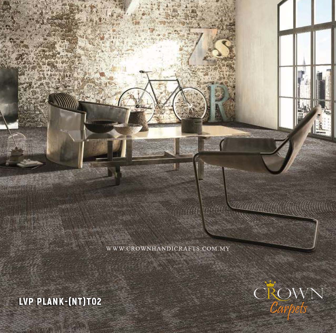 Remarkable Modern Office Carpet | Liverpool-lvp Plank (NT)