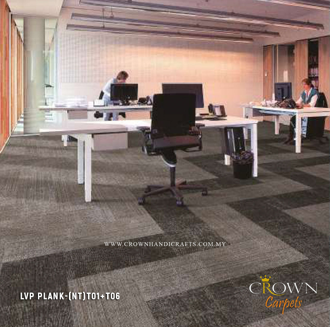 Remarkable Modern Office Carpet | Liverpool-lvp Plank (NT)
