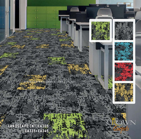 Attractive Floor Carpet Tile | Landscape (NT)