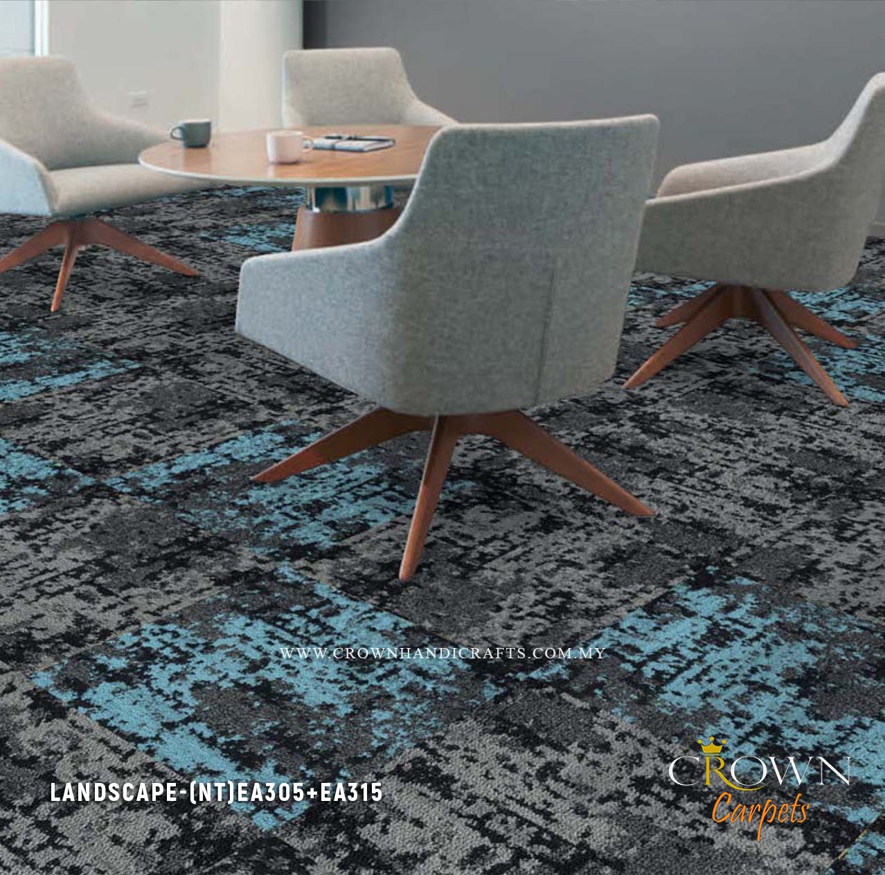 Attractive Floor Carpet Tile | Landscape (NT)