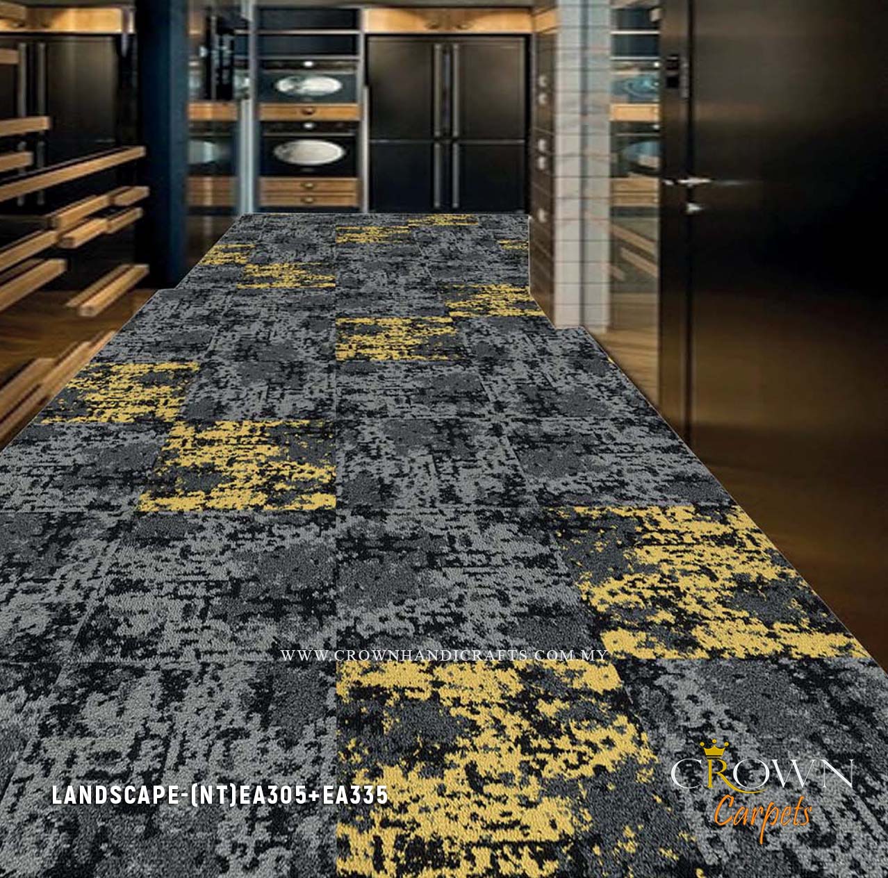 Attractive Floor Carpet Tile | Landscape (NT)