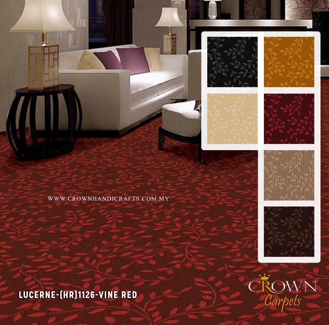 High end Premium Carpets for Residential | Lucerne (HR) Wall To Wall Carpet