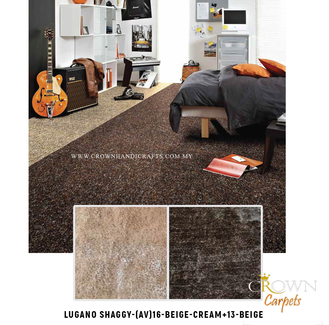 Incredible Soft and Durable Carpet in Malaysia | Lugano (AV) Wall To Wall Carpet