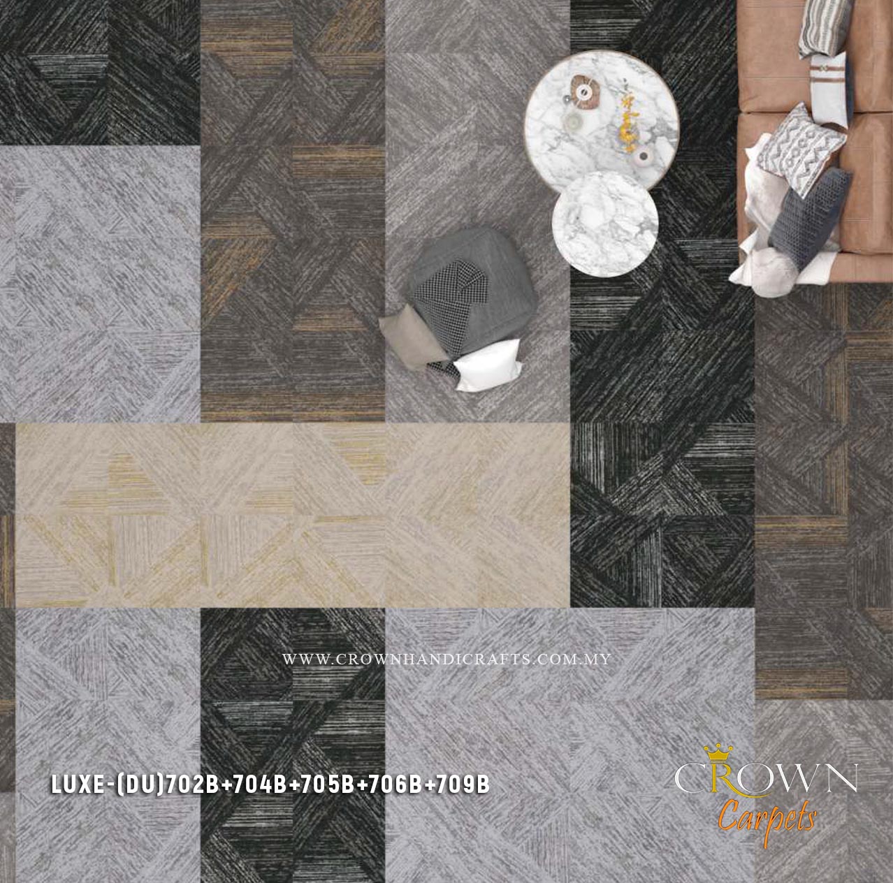 High Quality Floor Office Carpet | Luxe SQ (DU)