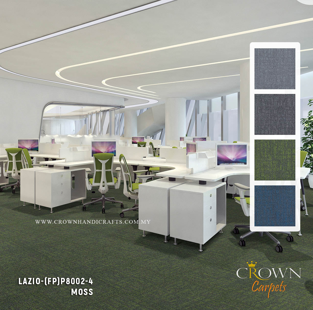 Improved Heavy Duty Office Carpet | Lazio-Primo (FP)
