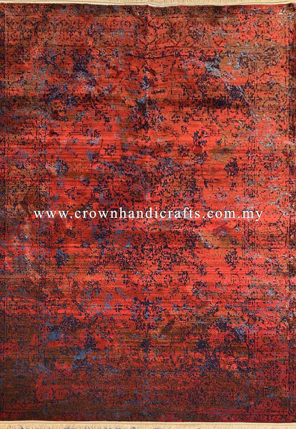 Moroccan Style Persian Rug Tribal Vintage Carpet Made in Iran | Mahakan Mah009