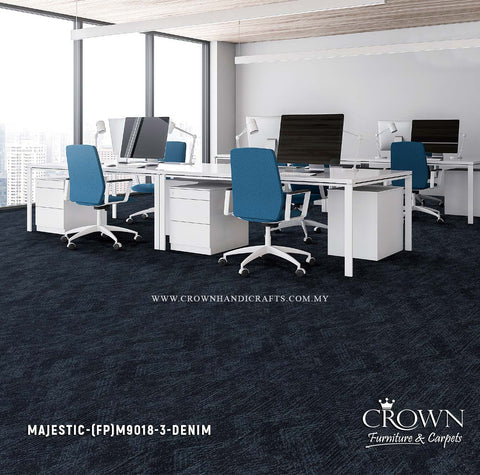  Modern Modular Carpet Tiles – Professional Flooring for Office Interiors | Majestic -Essential (FP)