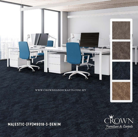  Modern Modular Carpet Tiles – Professional Flooring for Office Interiors | Majestic -Essential (FP)
