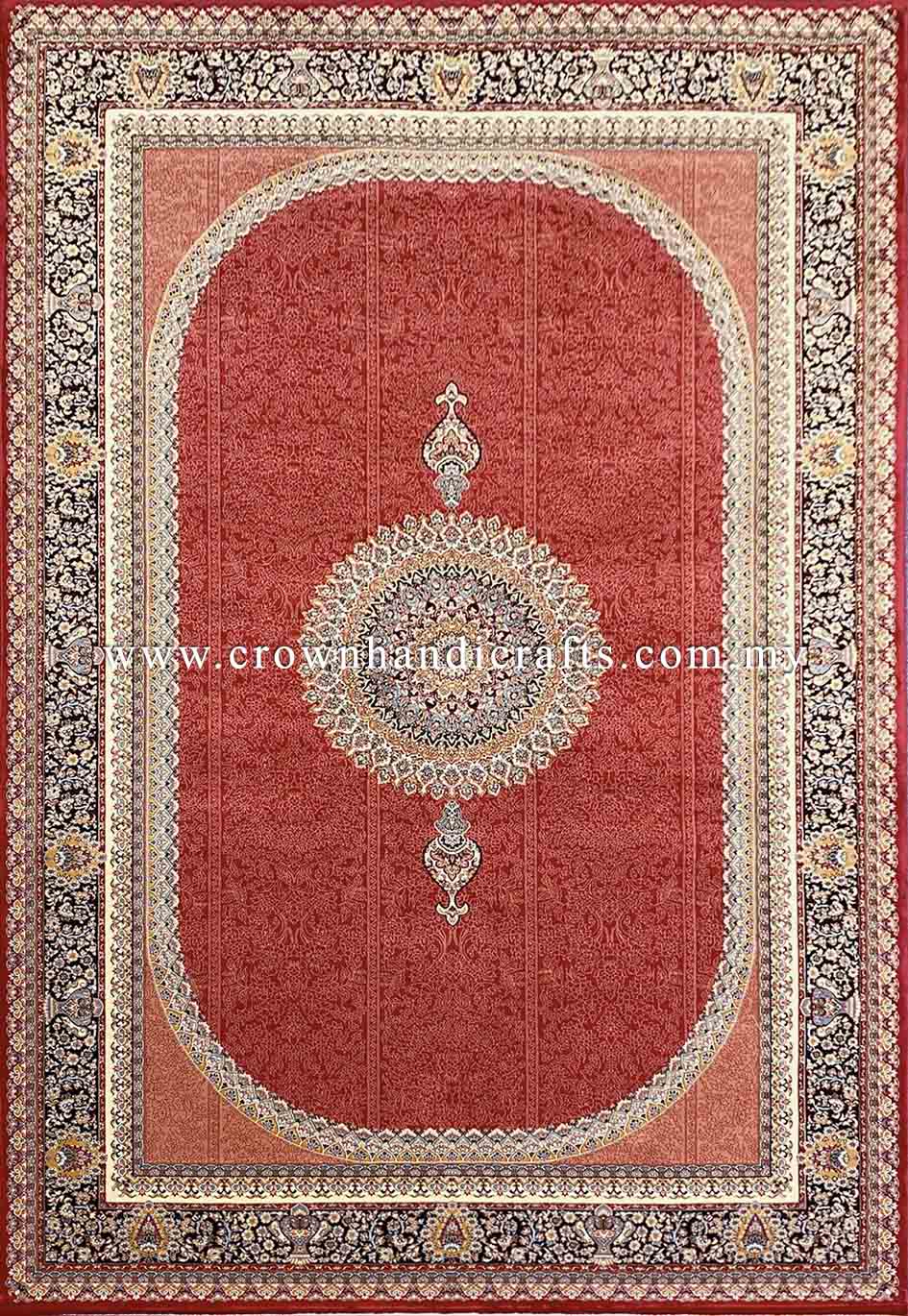 Premium Persian Carpet from Iran Smooth Wool Feel Man Made Persian Carpets for Bedroom Living Room | Ashrafi Melody