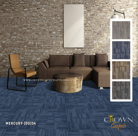 Excellent Patterned Carpet Tiles | Mercury SQ (DU)