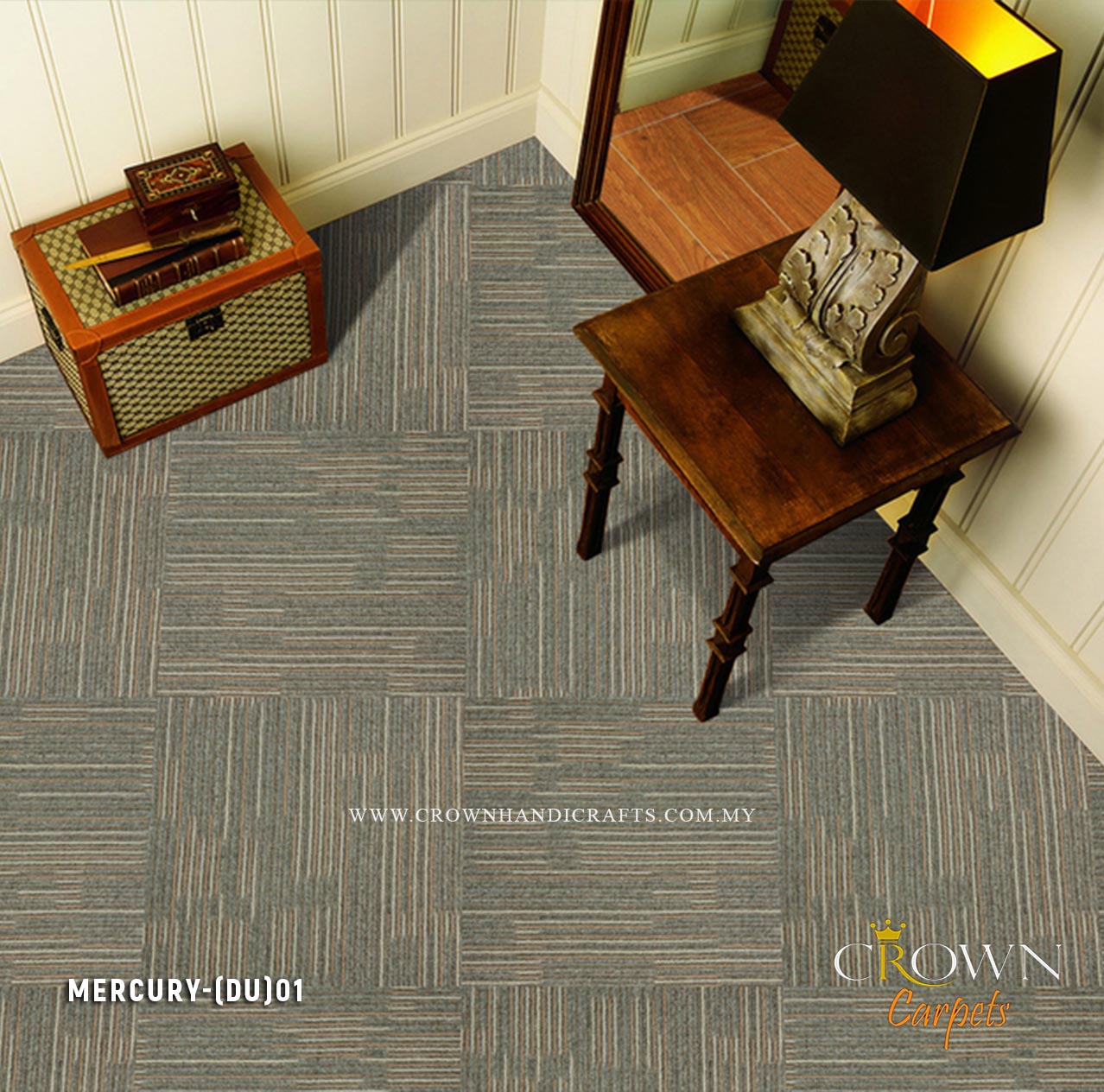 Excellent Patterned Carpet Tiles | Mercury SQ (DU)