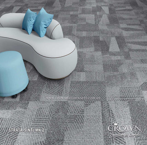 Premium Contemporary Carpet Tiles | Modern Textured Flooring for Business & Office Spaces | Strata (NT)