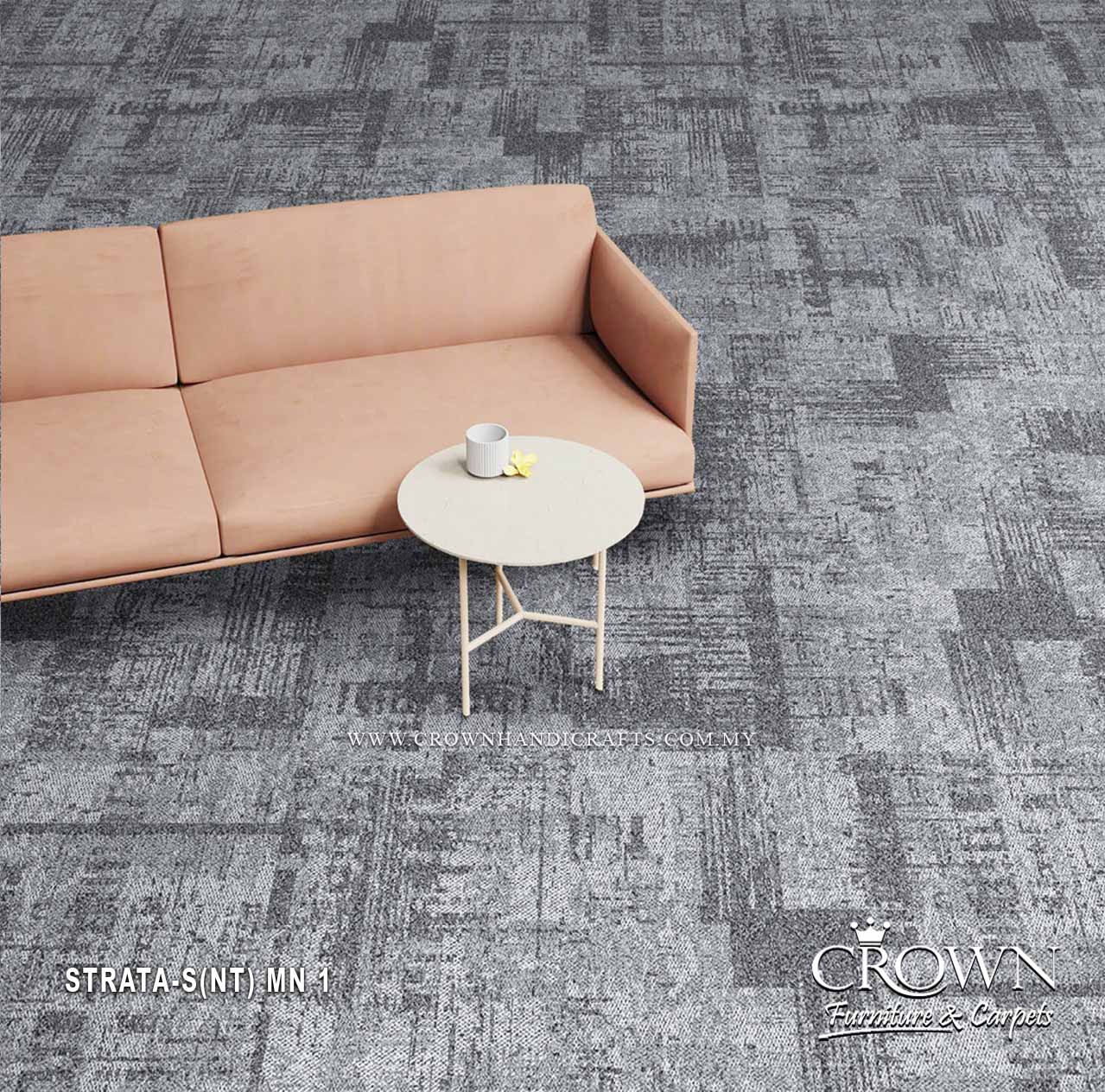 Premium Contemporary Carpet Tiles | Modern Textured Flooring for Business & Office Spaces | Strata (NT)