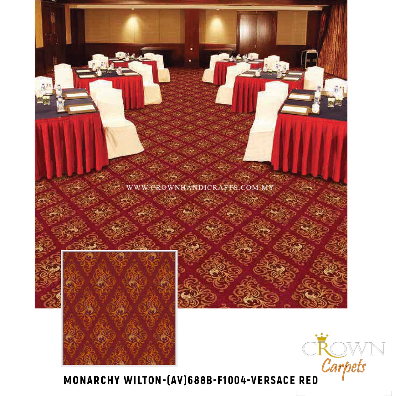 Create An Unforgettable Atmosphere With The Timeless Elegance Of Wilton Carpets | Monarchy Wilton (Av) Wall To Wall Carpet